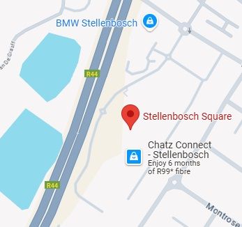 Map to Core Concepts Stellenbosch Square studio